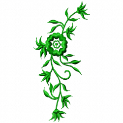 Flowers And Tree Embroidery Design 12 Flowers And Tree Embroidery Design 12